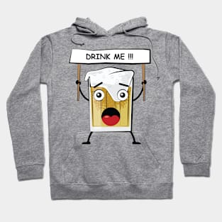 Beer Protest - Funny Character Hoodie